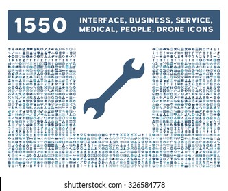 Web interface, business tools, hardware devices, people poses, medical service and awards vector icons. Style is bicolor flat symbols, cyan and blue colors, rounded angles, white background.