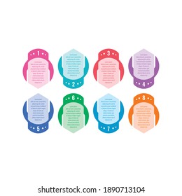 web, internet, annual report infographic template. business information template