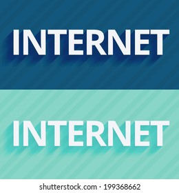 web internet design vector illustration