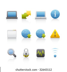 Web & Internet Icon Set for multiple application in Adobe Illustrator EPS 8.