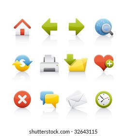 Web & Internet Icon Set for multiple application in Adobe Illustrator EPS 8.