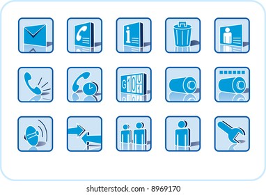 Web and internet icons