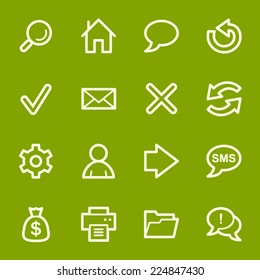 Web & internet icons set