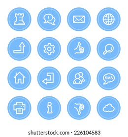 Web & internet icons set