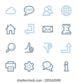 Web & internet icons set