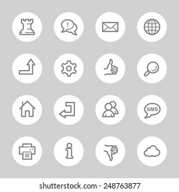Web & internet icons set