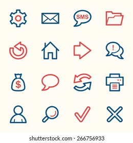 Web & internet icons set