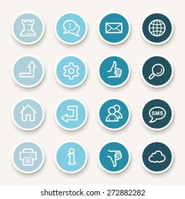 Web & internet icons set