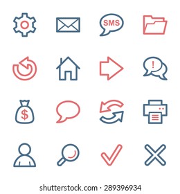 Web & internet icons set