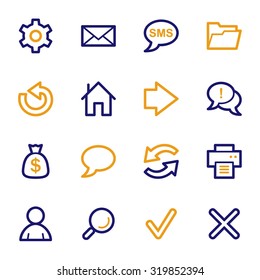 Web & internet icons set