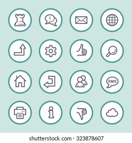 Web- und Internet-Symbole