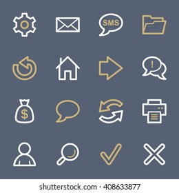 Web & internet icons set