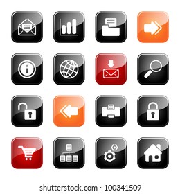 Web and Internet- professional icons for your website, application, or presentation, eps10