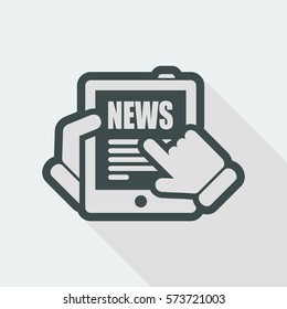 Web journal icon