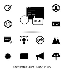 web language icon. web icons universal set for web and mobile