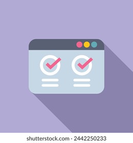 Web law logistic icon flat vector. Digital internet. Compliant search price