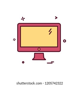 Web layout icon design vector