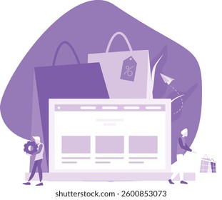 Web Layout and Shopping Cart