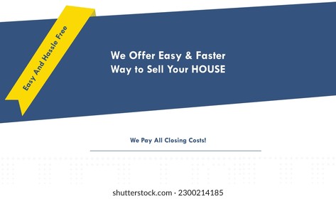 Web layout, template, offer, discount, real estate,banner, background conceptual design vector illustration. 