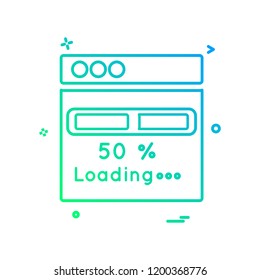 Web layouts icon design vector