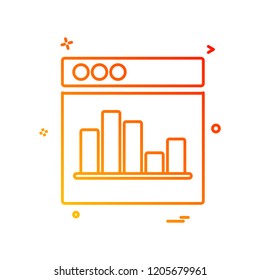 Web layouts icon design vector