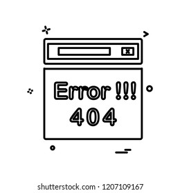 Web layouts icon design vector