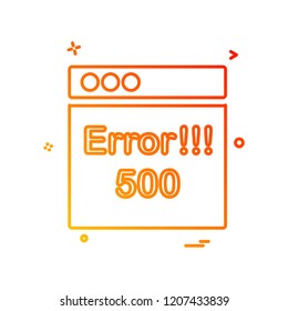 Web layouts icon design vector