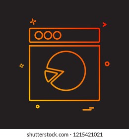 Web layouts icon design vector