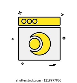 Web layouts icon design vector