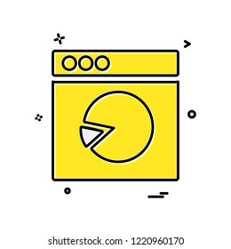 Web layouts icon design vector