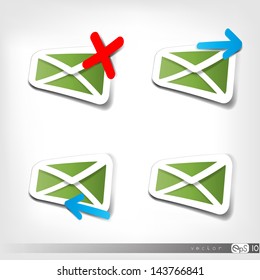 Web letter icon