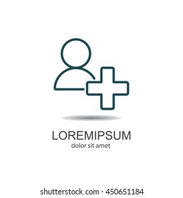 Web line icon. Add to Contacts