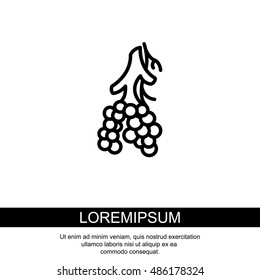 Web line icon. Alveolus