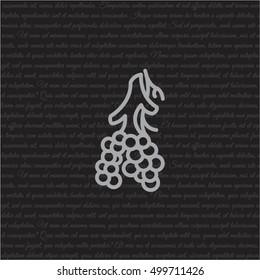 Web line icon. Alveolus