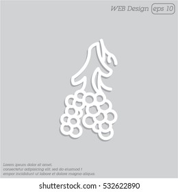 Web line icon. Alveolus