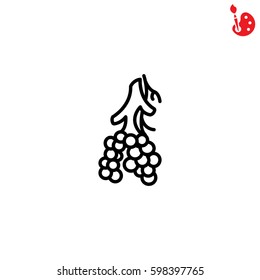 Web line icon. Alveolus