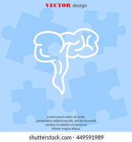 Web line icon. Appendix