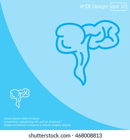 Web line icon. Appendix