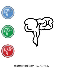 Web line icon. Appendix