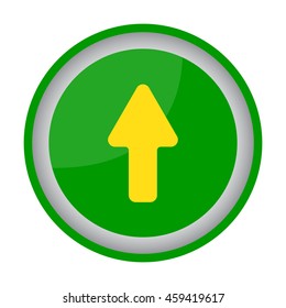 Web line icon. Arrow up