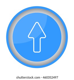 Web line icon. Arrow up
