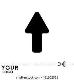 Web line icon. Arrow up