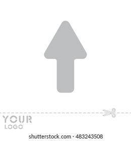 Web line icon. Arrow up