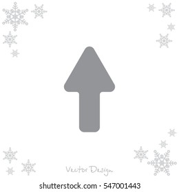 Web line icon. Arrow up