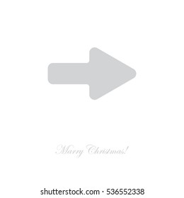 Web line icon. Arrow right