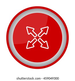 Web line icon. Arrows