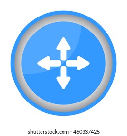 Web line icon. Arrows (left, right, up, down)