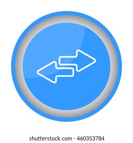 Web line icon. Arrows right - left