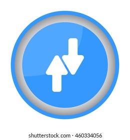 Web line icon. Arrows up-down