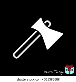 Web line icon. Axe